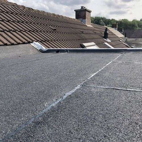 Nieuw plat dak gelegd in Dedemsvaart